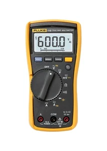 Fluke 115 True RMS Field Technicians Digital Multimeter, 600V AC/DC Voltage NEW - Picture 1 of 6