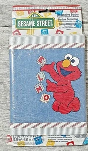Sesame Street Elmo Decorative Wall Border Pre-pasted 5 Yd Roll Lot# 14 WFP6331  - Picture 1 of 2