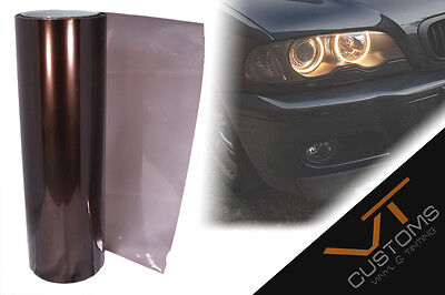 30cm X 100cm Light Smoke Black Tint Film Headlights Tail Lights Car Vinyl Wrap • 4.73€