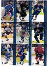 2003-04 Be A Player Memorabilia Hockey 200-Card Sapphire Parallel Base Set