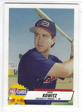 1993 Greenville Braves (Class AA-Atlanta Braves) Brian Kowitz