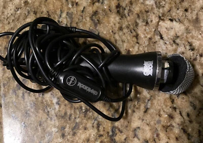 OEM Genuine Rock Band Black Wired USB Microphone PS3 Xbox Wii Universal - Image 1 of 3