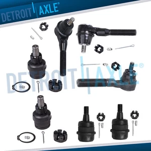 Front Tie Rods Ball Joints Kit for 1991 - 1998 Jeep Wrangler TJ Grand Cherokee - Picture 1 of 7