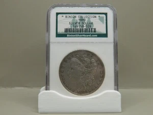 BINNION HORT SAMMLUNG 1880 MORGAN SILBER DOLLAR NGC ZERTIFIZIERT - Bild 1 von 4