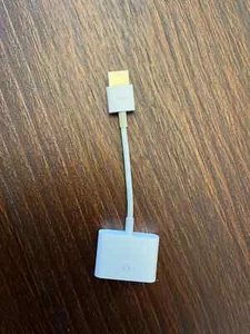 Apple HDMI to DVI Adapter for External Display - White (MJVU2AM/A) - Picture 1 of 1