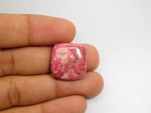 Piedra preciosa cabujón 100 % rosa natural para joyería 26 quilates. ME-4254 - Imagen 1 de 3