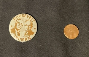 Prendedores políticos de colección: Kennedy, Woodrow Wilson, Nixon, Roosevelt, Eisenhower - Imagen 1 de 1