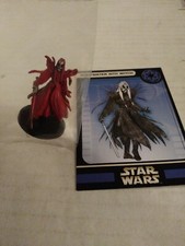 Star Wars Miniatures Nightsister Sith Witch  39/60 New with card Rare.