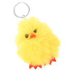  Little Yellow Chicken Keychain Short Plush Small Fluffy Toy