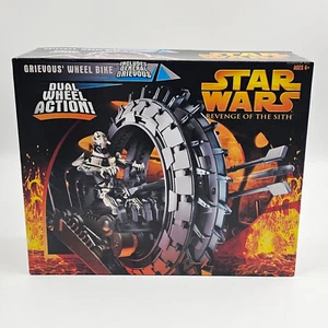 Star Wars ROTS General Grievous' Wheel Bike 1st Release Factory Sealed - Picture 1 of 3