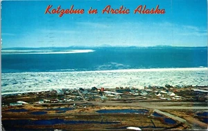 Kotzebue Aerial View in Arctic Alaska Postcard - Bild 1 von 2
