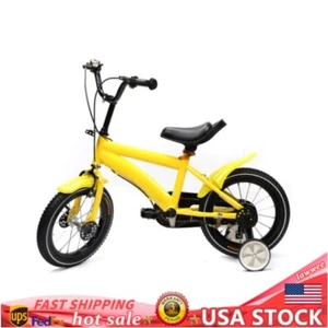 Kids Bike 14 inch for Boys & Girls with Training Wheels Freestyle Kids' Bicycle - Picture 1 of 11