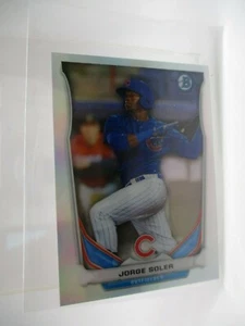 2014 Bowman Chrome Bowman Scout Top 5 Mini Refractors #BMCC4 Jorge Soler CUBS - Picture 1 of 2