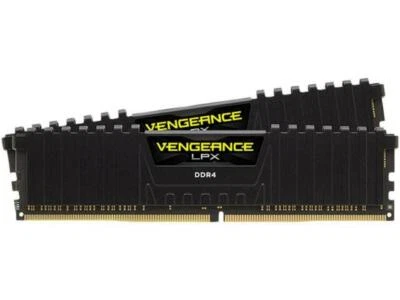 Corsair VENGEANCE LPX 16GB (2x8GB) DDR4 DRAM 3200MHz Memory Module Kit - Black - Image 1 of 2