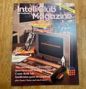 Intelliclub Magazin Vol. 1 Ausgabe 1 - Mattel Intellivision - Retro Videospiel - 2024 - Bild 1 von 2