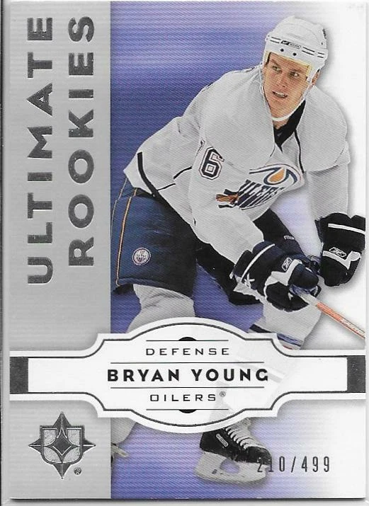 2007-08 Ultimate Collection BRYAN YOUNG rookie card #84 - Image 1 of 1