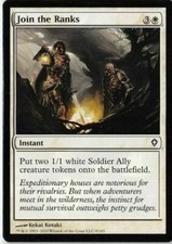 4 Join the Ranks - LP - Worldwake - mtg - x4 4x
