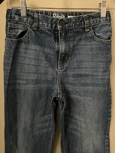 B’ Gosh Boys Medium Wash Classic Straight Fit Jeans, Size 10 Husky - Picture 1 of 8