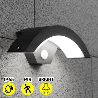 18W LED Wandlampe mit Bewegungsmelder IP65 Sensor Deko Außenleuchte Wandleuchte - Bild 1 von 4