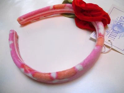 Diadema suave Baby Lulu con roseta lateral ~ etiquetas nuevas ~ marca boutique Foto 1 de 3