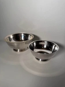 Pair of Gorham Vintage Silver Footed Bowls - Picture 1 of 6