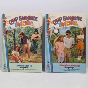 Camp Sunnyside Friends Books A Witch In Cabin Six Erin And The Movie Star 7 10 - Picture 1 of 11