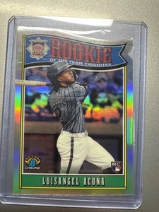 2025 Bowman #ROY-4 Luisangel Acuña Rookie of the Year Favorites - Picture 1 of 2