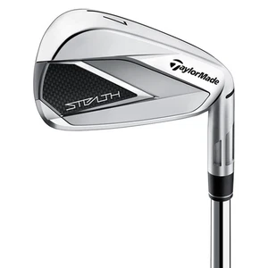 TaylorMade Men's Golf Clubs Stealth Irons (5-AW, SW), KBS Max MT 85 Stiff Shaft - Picture 1 of 5