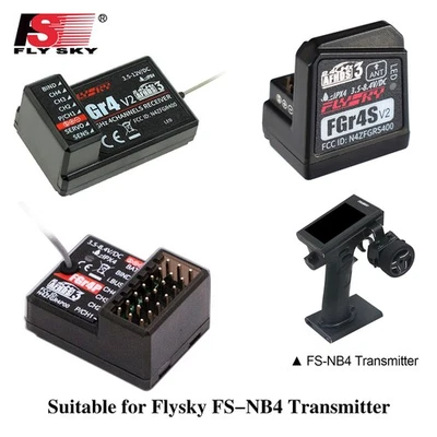 Flysky FGR4 FGR4S FGR4P Einzelantennenempfänger AFHDS 3 PPM/IBUS/PWM für FS-NB4 - Bild 1 von 4
