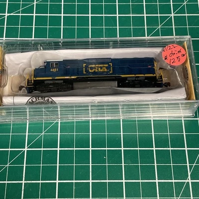 New! N-Scale Bach 63560 GP40 CSX $125.00 Make offer - Image 1 of 4