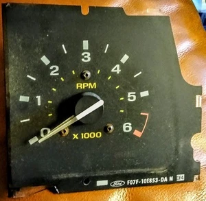 89-94 Ford Bronco II Explorer Ranger Instrument Cluster Tach Tachometer Gauge - Picture 1 of 10