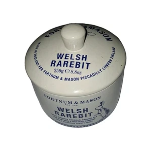 Fortnum und Mason Welsh Rarebit Keramik Deckeltopf leer  - Bild 1 von 6