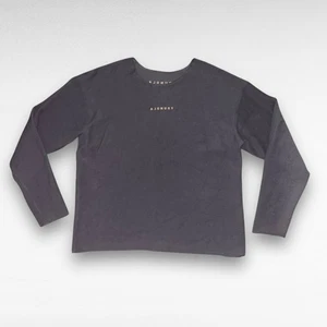 Camisa YoungLA Reversible De Gran Tamaño Tejida Gris Rasgado Cuello Redondo Pesado Talla L - Imagen 1 de 10