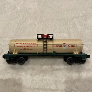 Lionel 2002 Christmas Egg Single Dome Tank Car 6-26149, W/Die Cast Sprung Trucks - Picture 1 of 18
