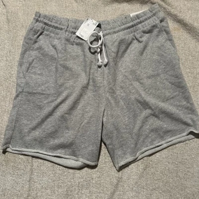 Pantalones Cortos Deportivos H&M Calce Regular Largo Medio Gris Informales Para Hombre XXL Suaves Verano Nuevos con Etiquetas Foto 1 de 4