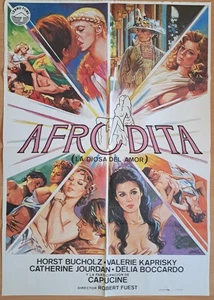 Aphrodite ORIGINAL Spanish POSTER Robert Fuest sexploitation Jano erotic sexy - Picture 1 of 4