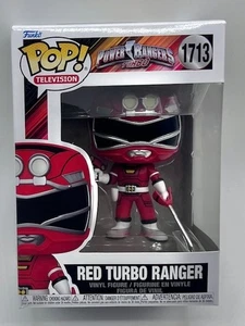 Funko Pop!: Power Rangers: Turbo - Red Turbo Ranger #1713 - NIB - Picture 1 of 8