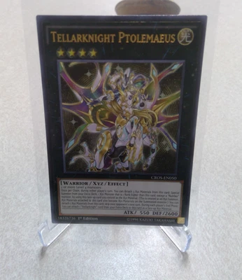 Yu-Gi-Oh TCG Tellarknight Ptolemaeus CROS-EN050 Unlimited Ultra Rare - Image 1 of 2