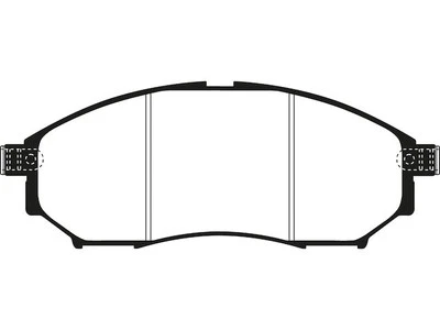 Juego de pastillas de freno delanteras para Infiniti M35 2006-2010 2007 2008 2009 TT638QR Foto 1 de 4