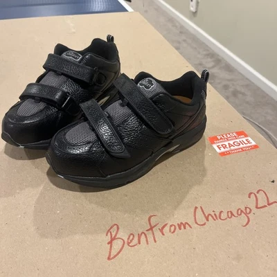 Dr Comfort Spirit  X-DEPTH Black Leather Walking Shoes Women’s 9XW -Lightly Worn - Image 1 of 4