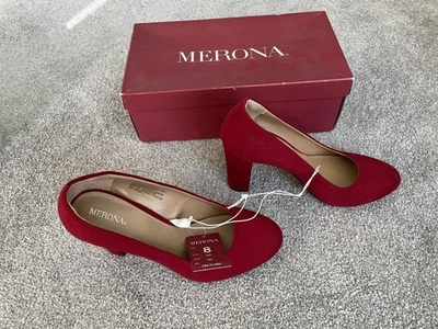 Never Worn Red Faux Heels - Image 1 of 4