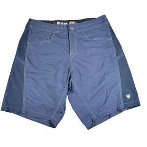 Pantalones Cortos Kuhl Para Hombres Mutiny Board River Talla 34 Azul Elastizado Nylon Spandex Exterior - Imagen 1 de 8