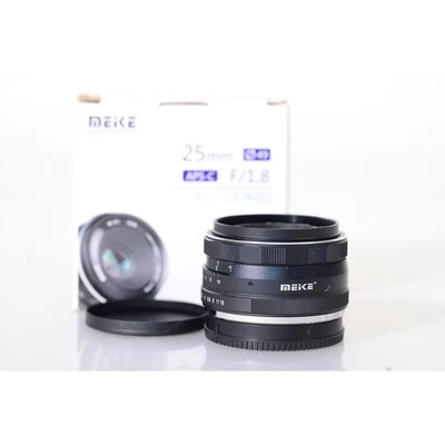 Meike Mc 1,8/25 Lente Gran Angular para Fujifilm X-Mount - 25mm F/1.8 Fuji - Neu - Imagen 1 de 4
