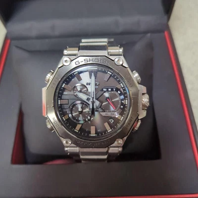 CASIO G-SHOCK Bluetooth dotato di radio solare MTG-B2000D-1AJF Uomo Argento... - Immagine 1 di 4