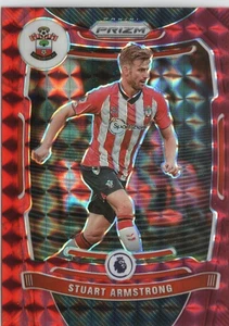2021-22 Panini Prizm Premier League - Stuart Armstrong #111 Red Mosaic Prizm - Picture 1 of 2