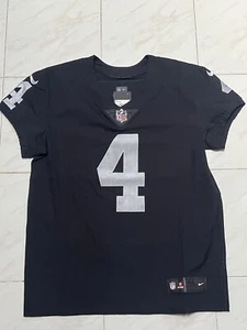 Nike Vapor On Field Elite Las Vegas Raiders NFL Black Carr #4 Jersey Men’s Sz 44 - Picture 1 of 2