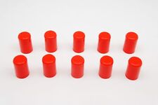 10pcs RED Silicone Caps ID 12mm 1/2" Vacuum End Plug Tube Cover by AUTOBAHN88