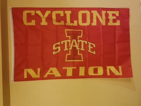 Iowa State Cyclone Nation   3 x 5 Flag      #   62 Cover