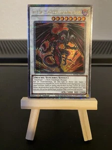 YuGiOh! Rotdrachen-Erzunterweltler Quarter Century Secret Rare MP24-DE025 1st Ed - Bild 1 von 11