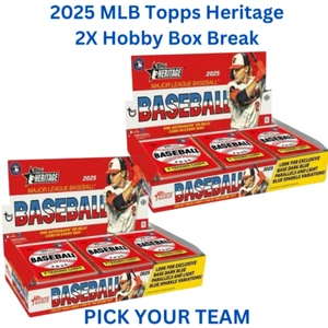 Baltimore Orioles 2025 MLB Topps Heritage Hobby 2X Box Break #604 - Foto 1 di 1